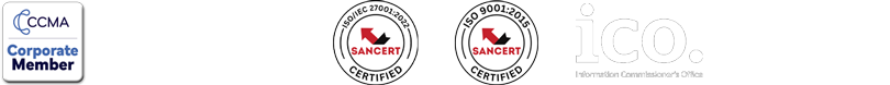 Certification and partner logos